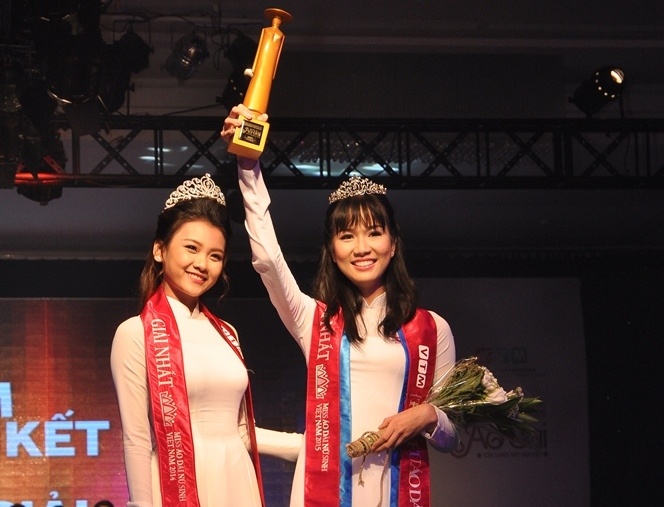 Nu sinh THPT chuyen Le Hong Phong duoc vinh danh Miss Ao dai hinh anh
