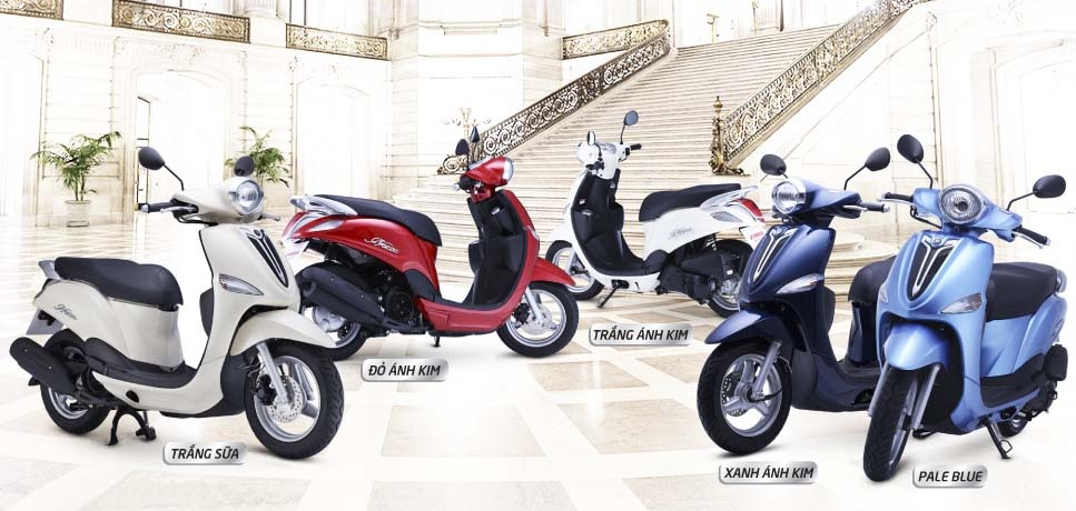 Màu sắc nhẹ nhàng của dòng xe này phù hợp với người dùng nữ.