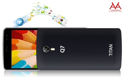 Titan Q7 Plus - smartphone gia re, cau hinh manh hinh anh