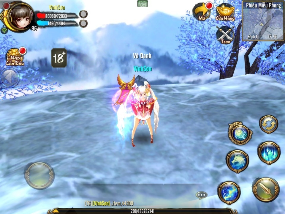 Thien Long Bat bo 3D Mobile dau tu trang phuc nhan vat hinh anh