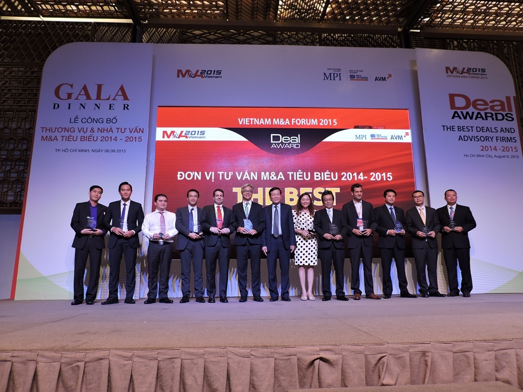 VietinBankSc dat giai don vi tu van M&A tieu bieu 2014-2015 hinh anh