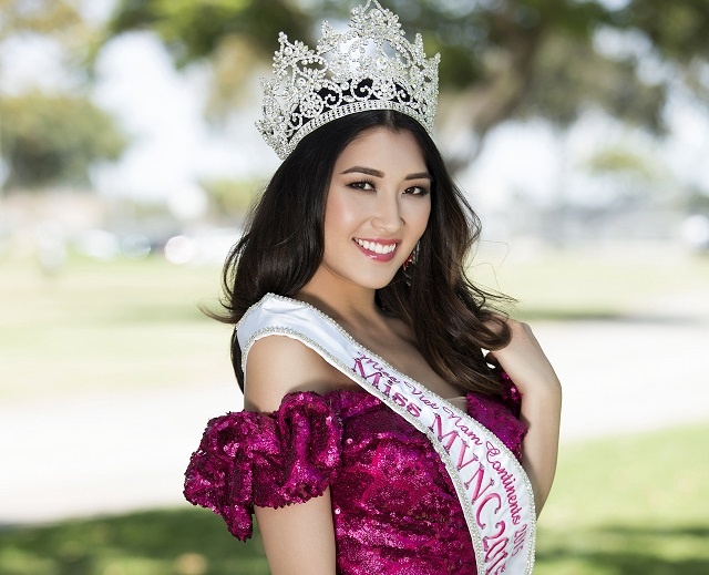 Nhan sac Brandy Ngo - tan Hoa hau nguoi Viet the gioi 2015 hinh anh