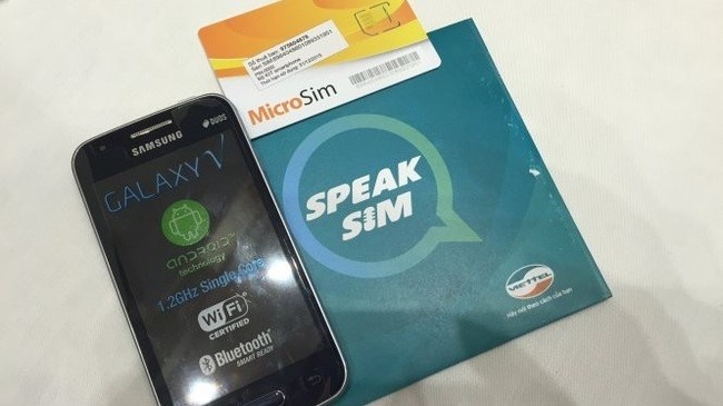 Sim dien thoai dac biet cho nguoi khiem thi hinh anh