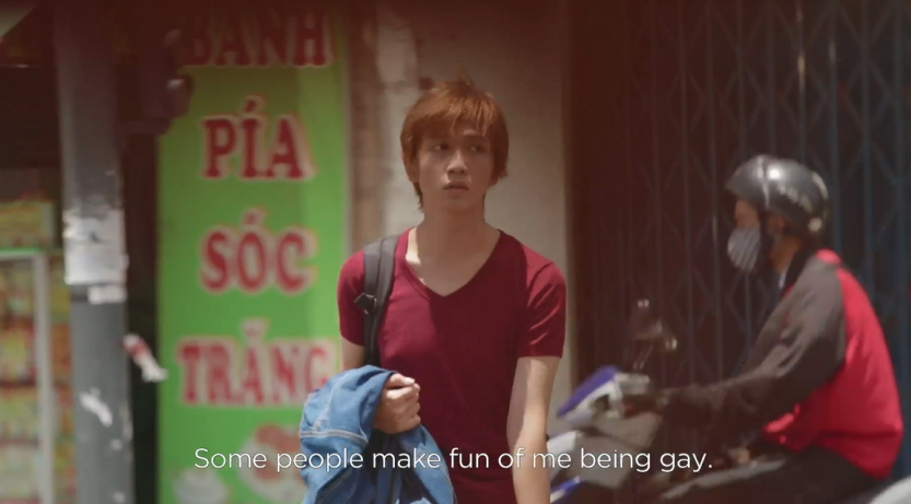 Học dùng từ “tuyệt vời” khi nói về tấm lòng bao dung, thấu hiểu của người mẹ khi biết giới tính thật của con.