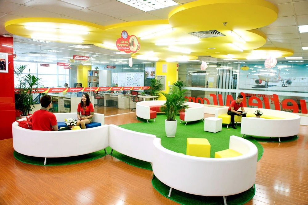 Van phong sang tao cua hang hang khong Vietjet hinh anh