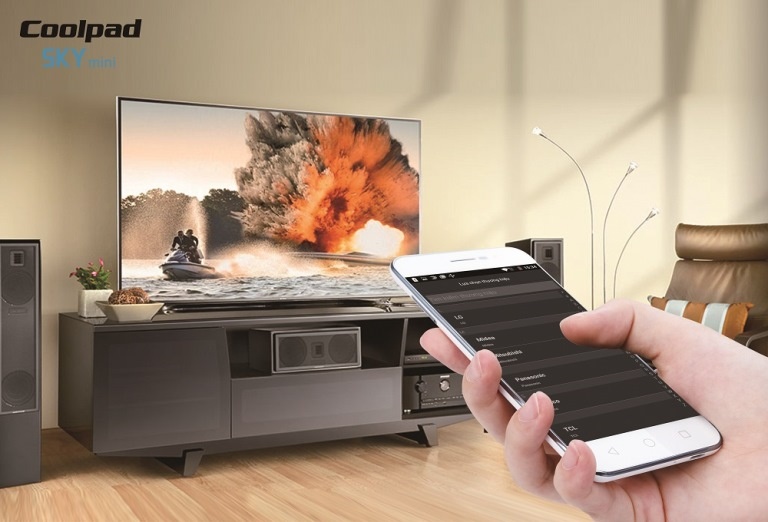 Coolpad Sky mini: Dien thoai co chuc nang dieu khien tu xa hinh anh