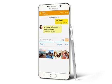 Bút S Pen: Cây bút cảm ứng của Samsung được cải tiến, đầu bút được tăng cường độ nhạy, giúp nét chữ mượt mà chân thật như viết trên giấy.