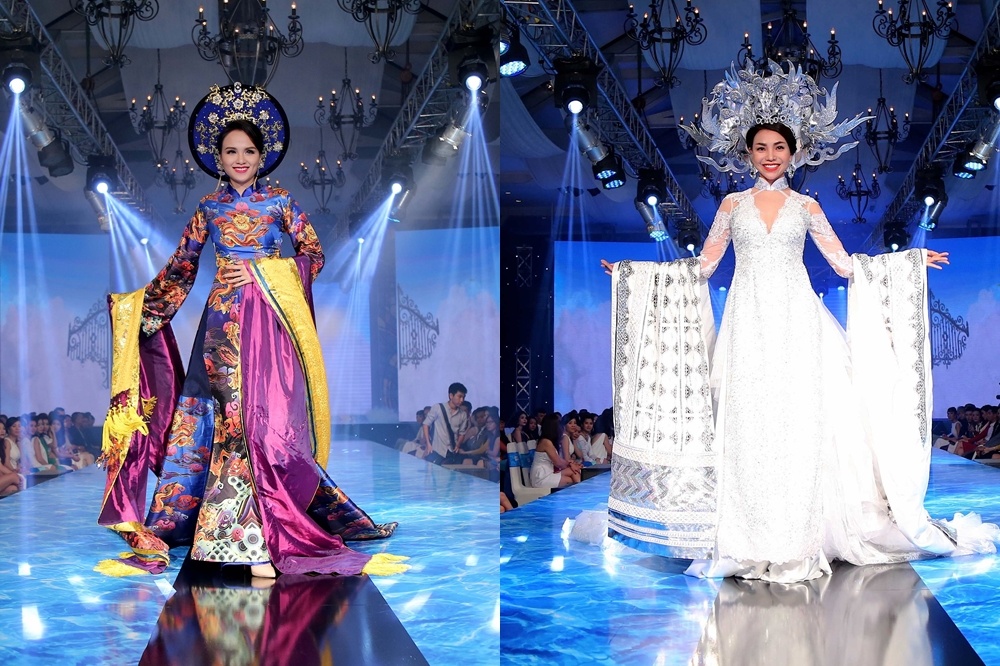 NTK Le Long Dung, Moc Thanh va An Kha gioi thieu 2 BST moi hinh anh