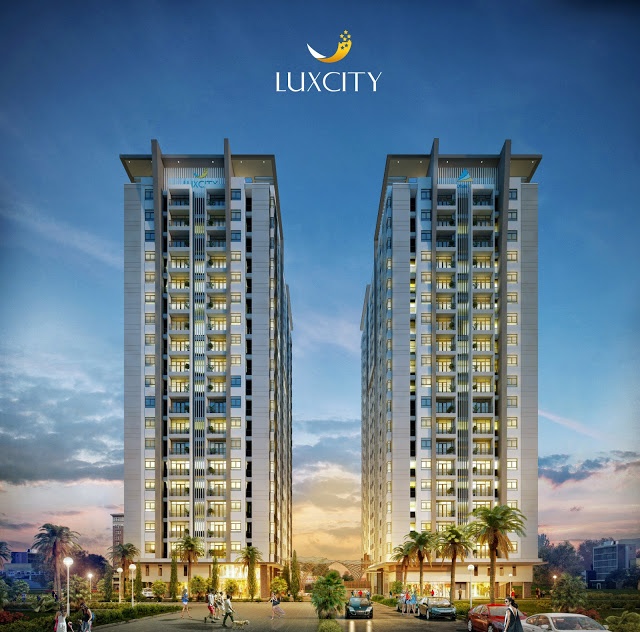 Phối cảnh dự án Khu căn hộ thương mại cao cấp Luxcity.