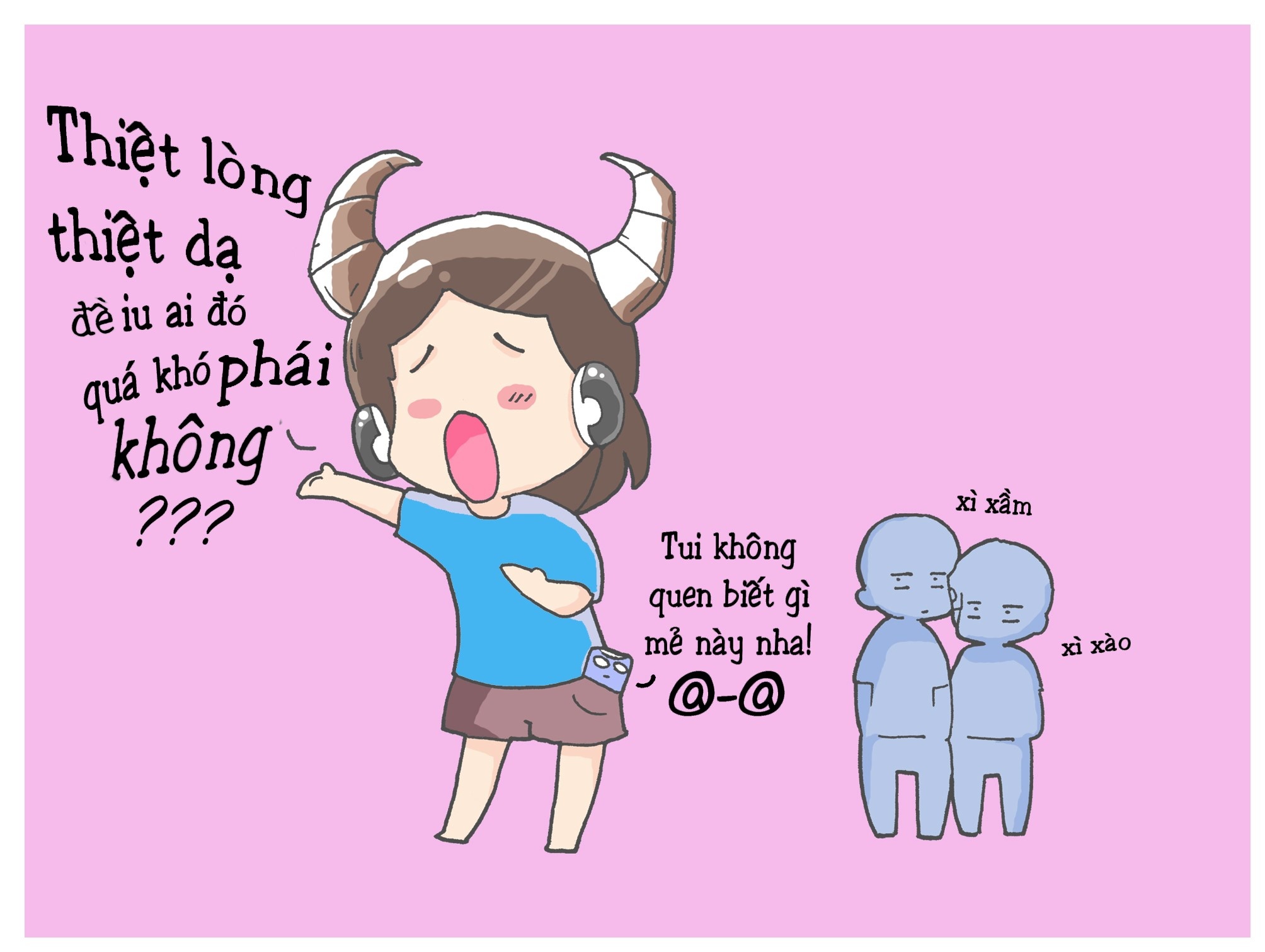  Vốn yêu thích ca hát, Ngưu Ngưu thường luyện giọng theo những giai điệu trong điện thoại.