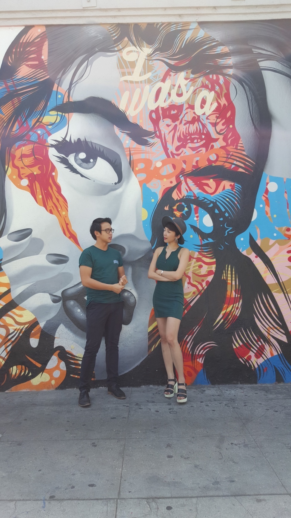 Tóc Tiên, Quang Bảo tại Mỹ.