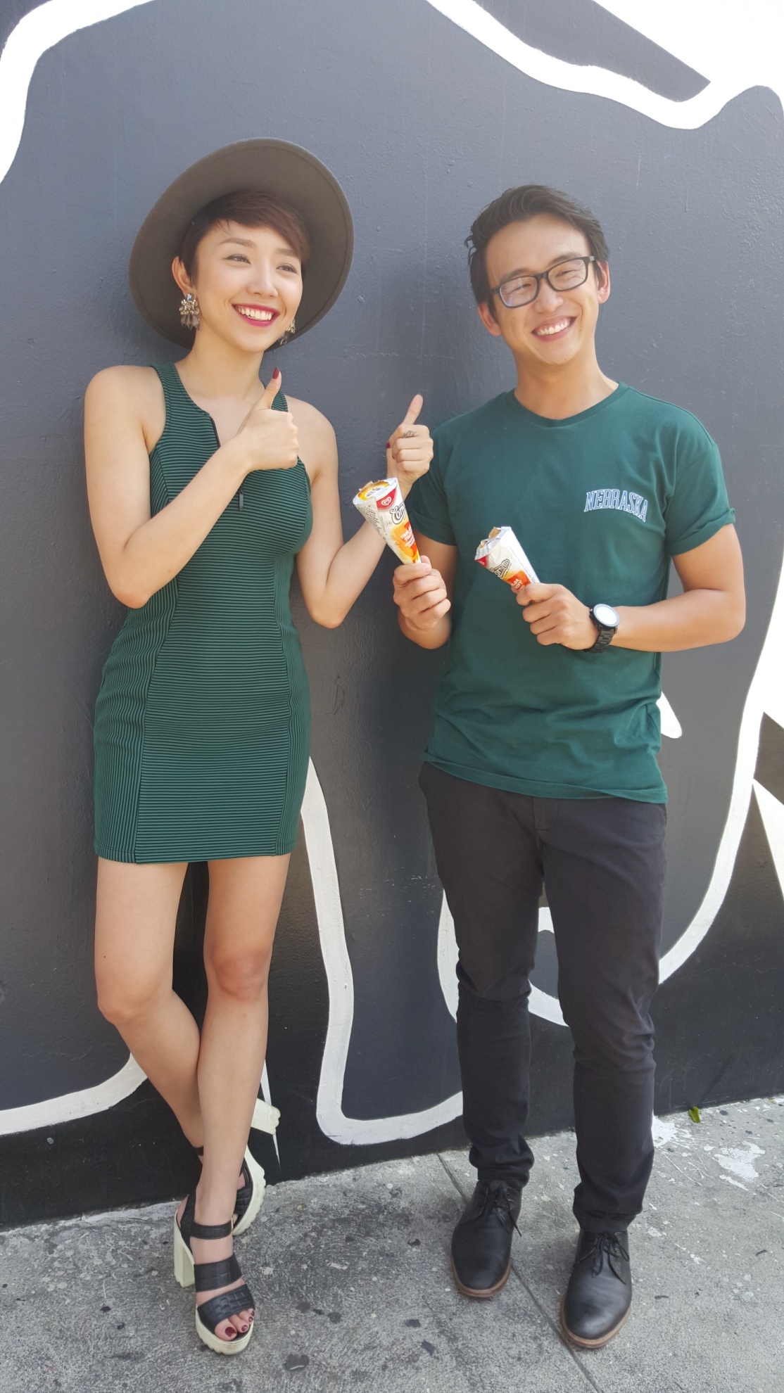  Đồng hành cùng Tóc Tiên, Quang Bảo trong chuyến đi này là Cornetto. Nhãn kem mong muốn được đồng hành cùng giới trẻ trong những trải nghiệm âm nhạc mới mẻ, khác biệt và ấn tượng.   