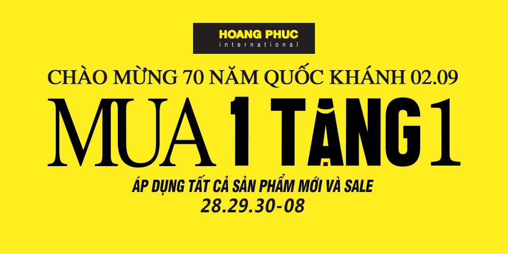 Mua sam thoi trang hang hieu tai Hoang Phuc dip le 2/9 hinh anh