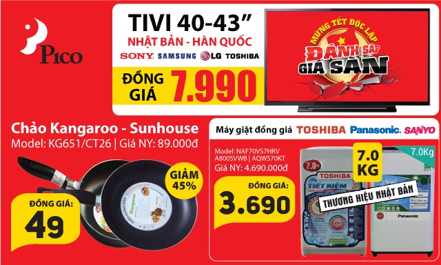 Pico trien khai chuong trinh khuyen mai mung 2/9 hinh anh