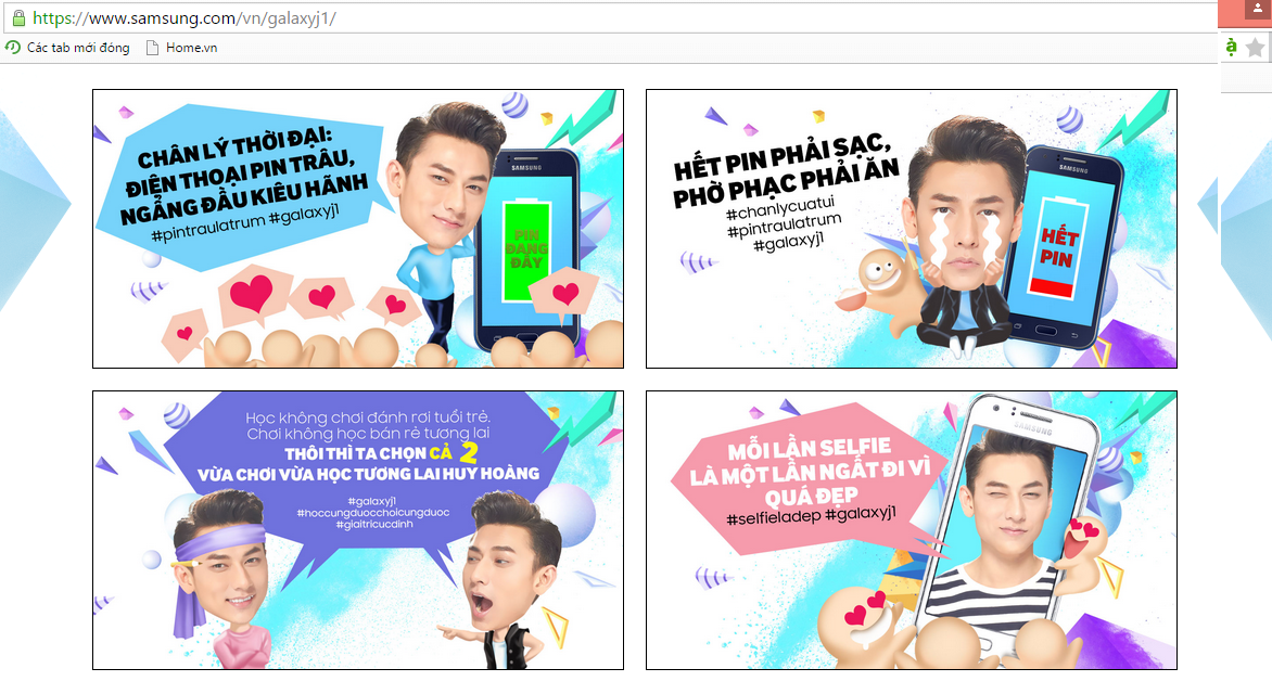 Website của chương trình “Mở khóa năng lượng” thu hút nhiều bạn trẻ tham gia.