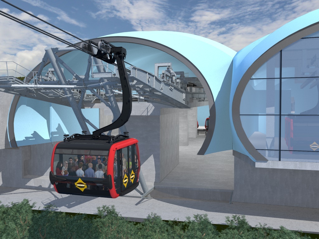 Sun Group khoi cong du an cap treo va khu vui choi Hon Thom hinh anh