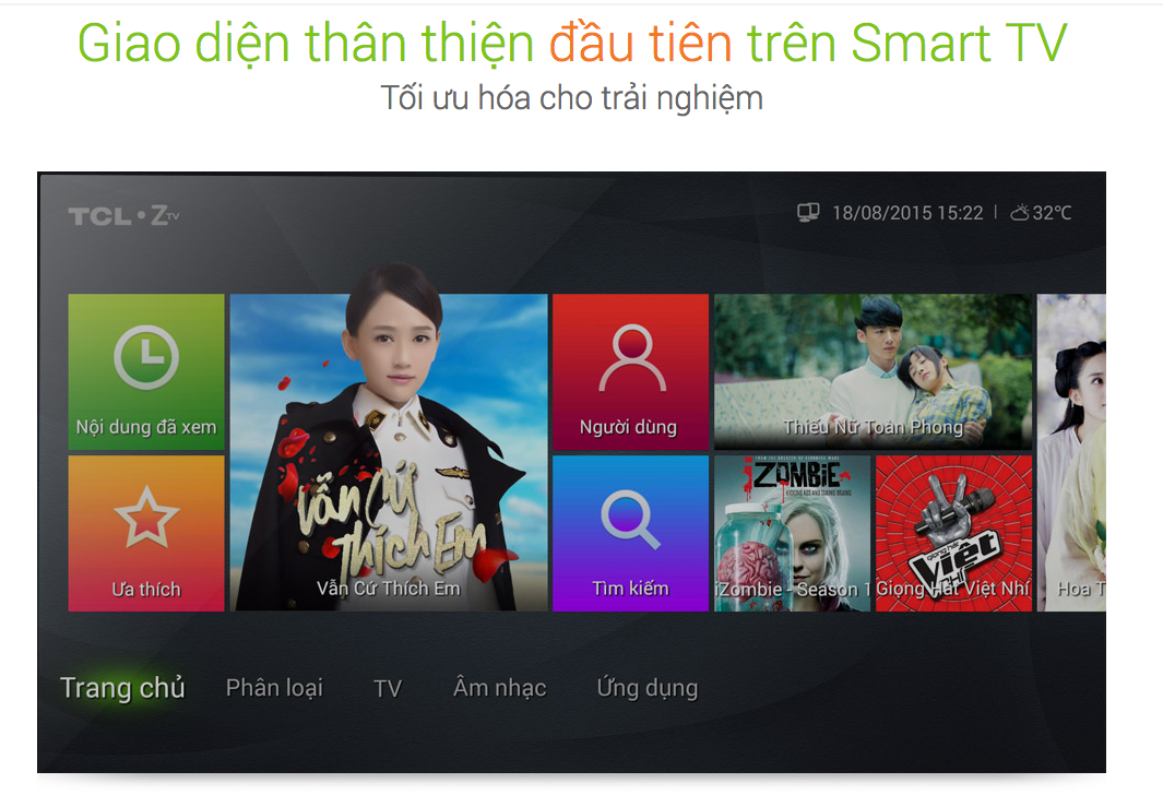 Zing va TCL ra mat TV phi truyen thong hinh anh