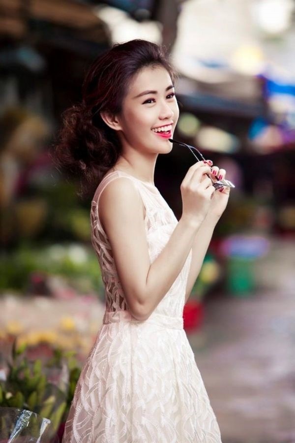Ngọc Thảo được yêu mến bởi vẻ ngoài ngọt ngào, dễ thương.