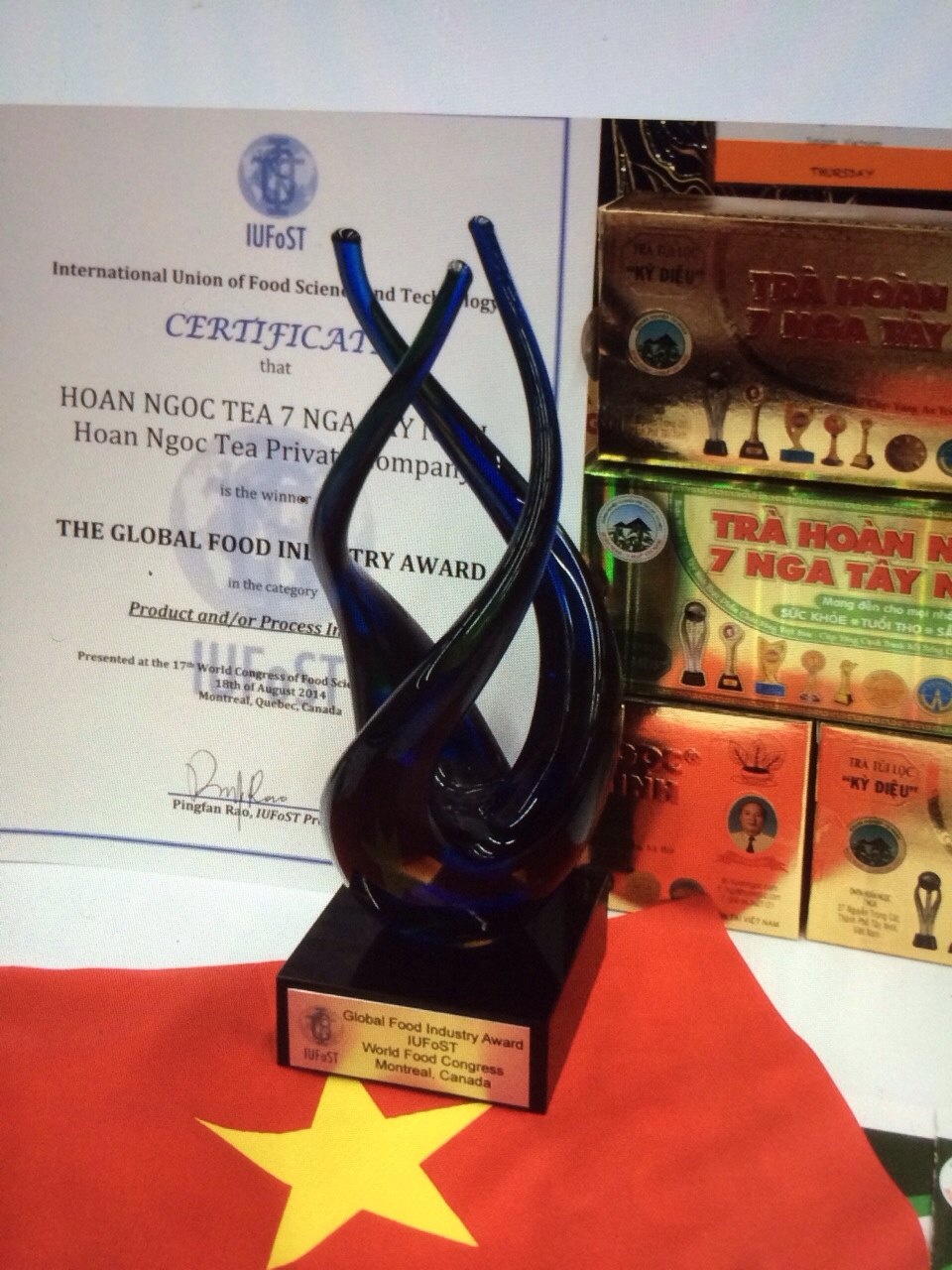 Giải thưởng cao quý của doanh nghiệp 7 Nga Tây Ninh