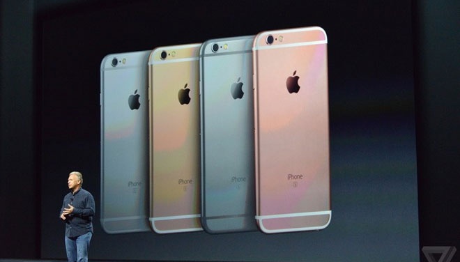 iPhone 6S va 6S Plus ra mat, them mau vang hong hinh anh