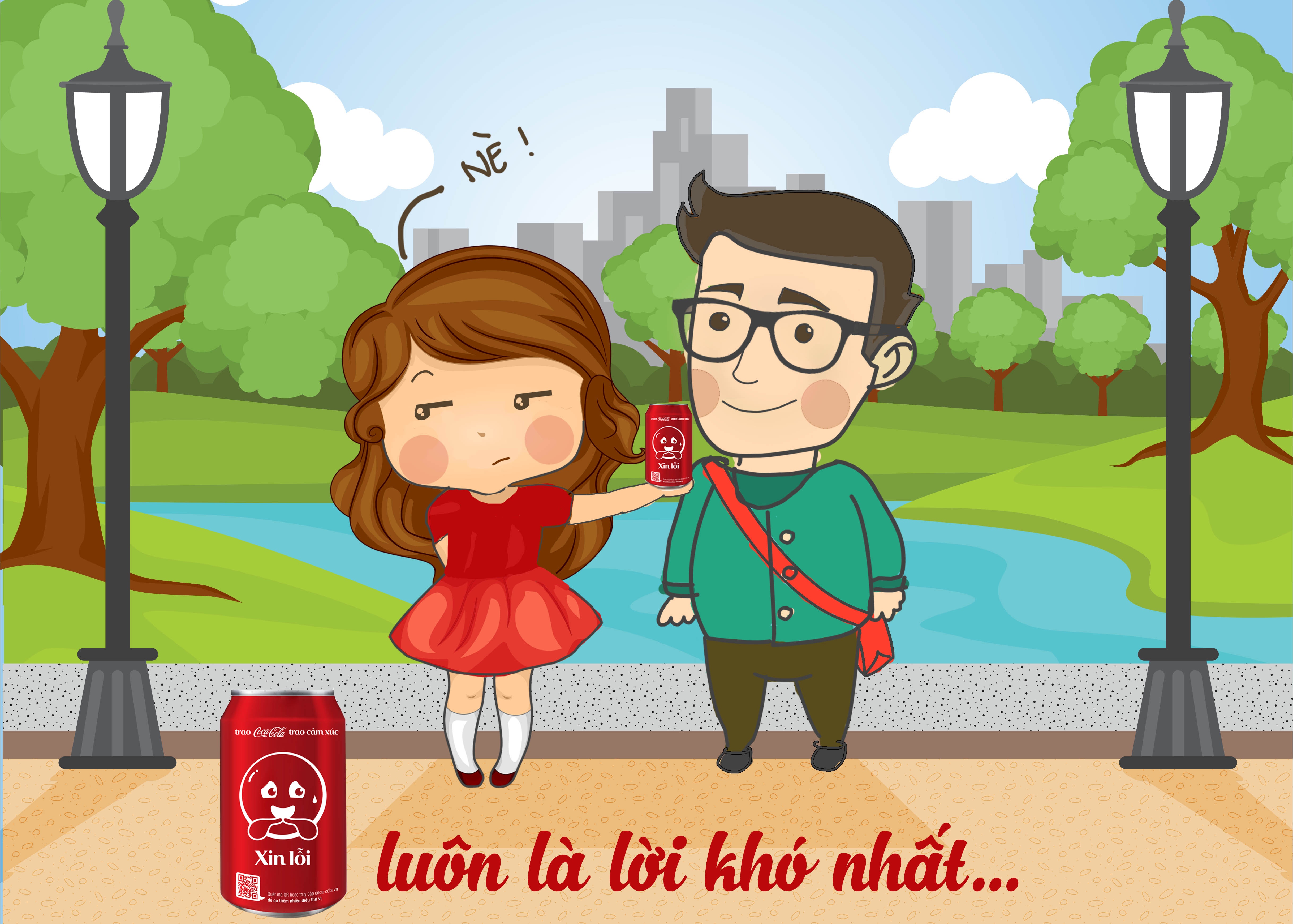 Bo tranh ve nhung cam xuc kho noi ai cung tung trai qua hinh anh