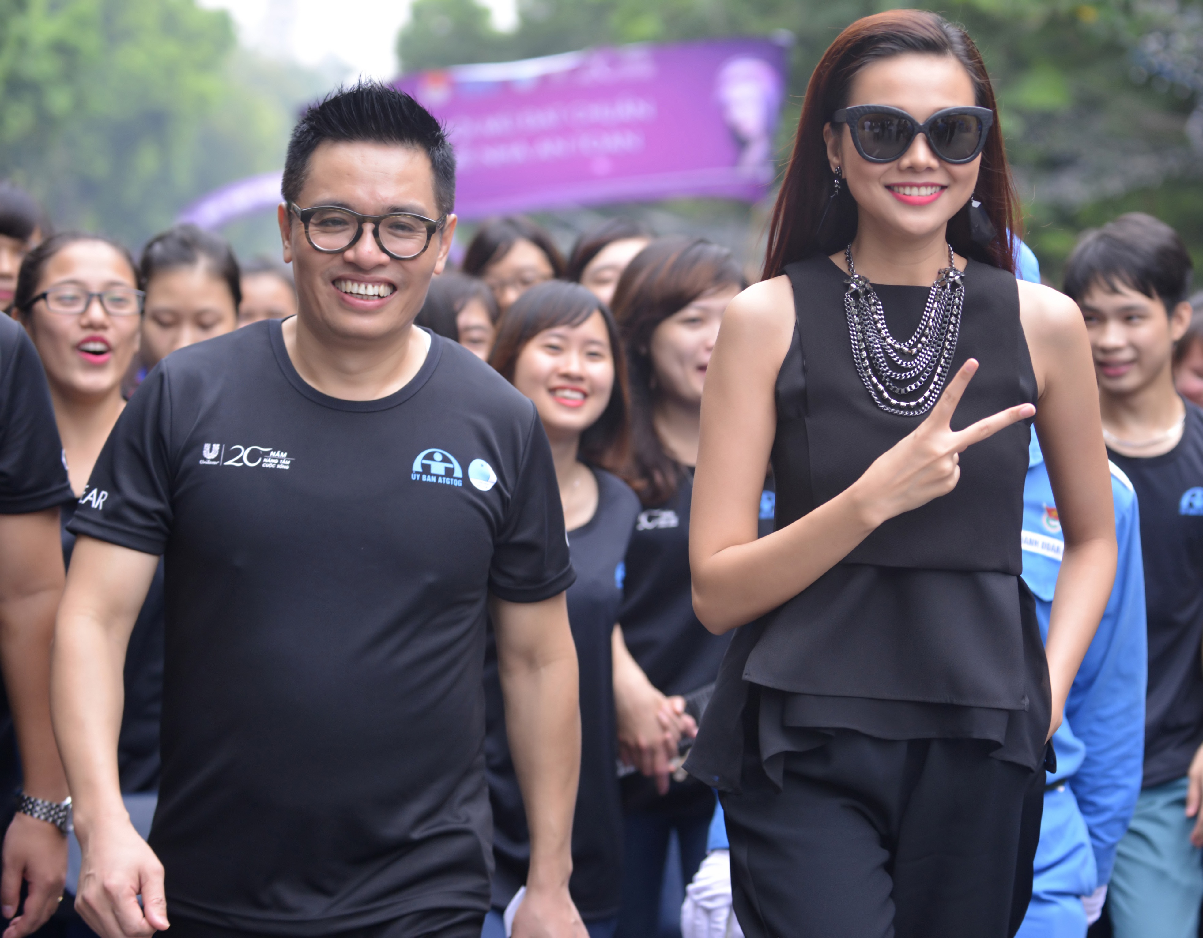 Siêu mẫu Thanh Hằng là đại sứ của chương trình. Cô chia sẻ: “Đây là năm thứ hai Thanh Hằng đồng hành cùng chiến dịch Tự tin đội mũ bảo hiểm đạt chuẩn - về nhà an toàn.