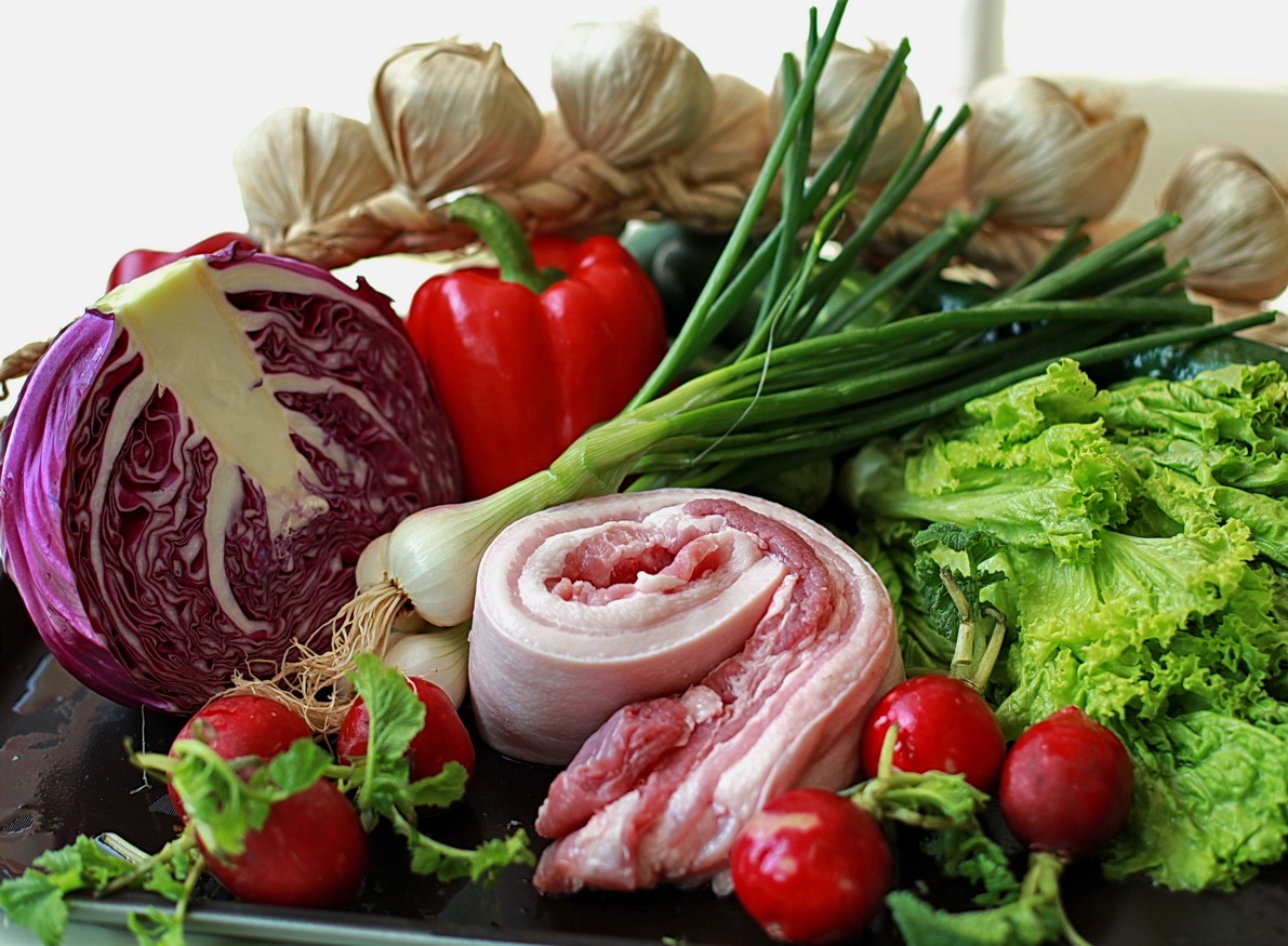 Khoe va dep nho thuc pham huu co hinh anh