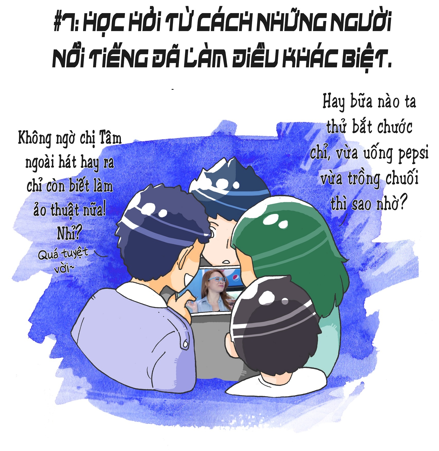 Nhìn cách thần tượng của mình, bạn sẽ có thêm những gợi ý hay và được truyền thêm cảm hứng để làm điều khác biệt và sống trẻ từng giây.