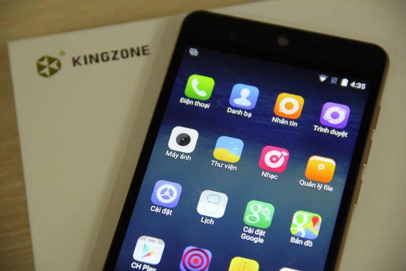 Kingzone N5: Smartphone RAM 2 GB tam gia 4 trieu dong hinh anh