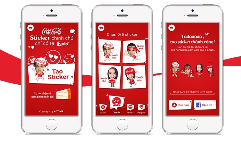 Vi sao sticker cua Coca-Cola lien tuc pha ky luc tren Zalo? hinh anh