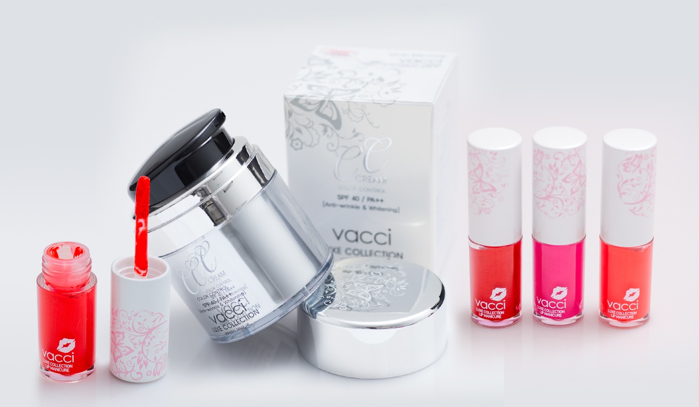 Kem CC và son kem manicure lì lâu phai của VACCI