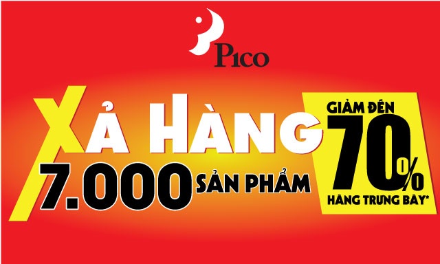 Sieu thi Pico ap dung uu dai hon 50% tri an khach hang hinh anh