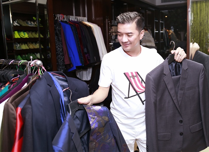 Mr. Dam chon hang hieu cho dem chung ket 'Mau va tai nang' hinh anh