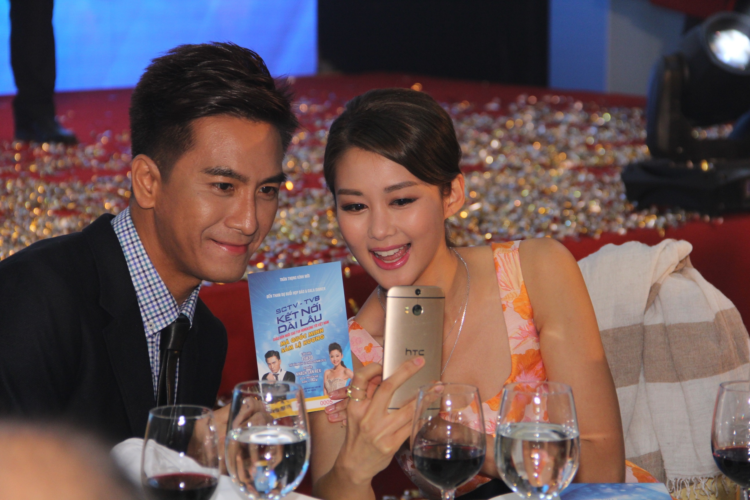 Sao TVB Ma Quoc Minh va Sam Le Huong sang Viet Nam hinh anh