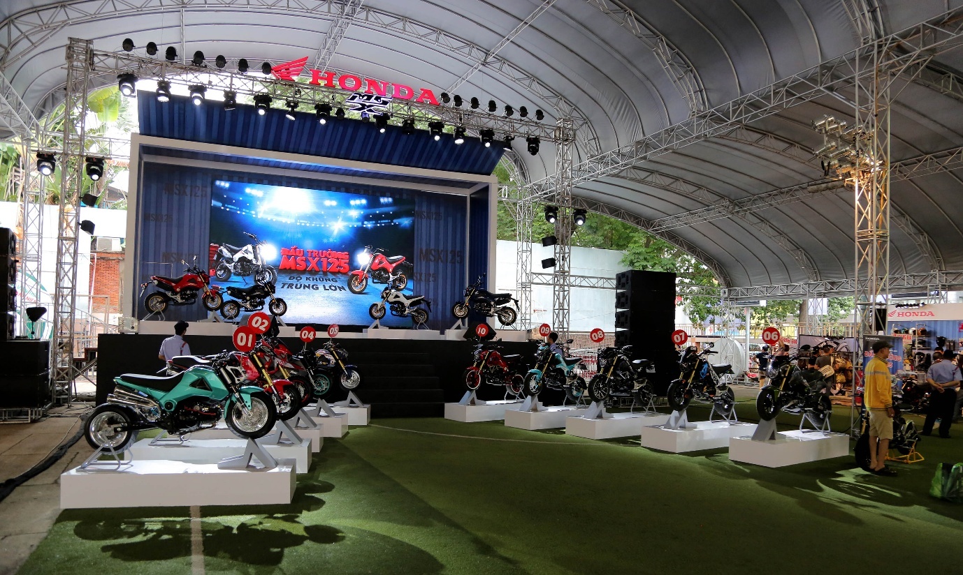 Cận cảnh top 10 xế độ MSX được bình chọn nhiều nhất trên “Đấu trường MSX125”.