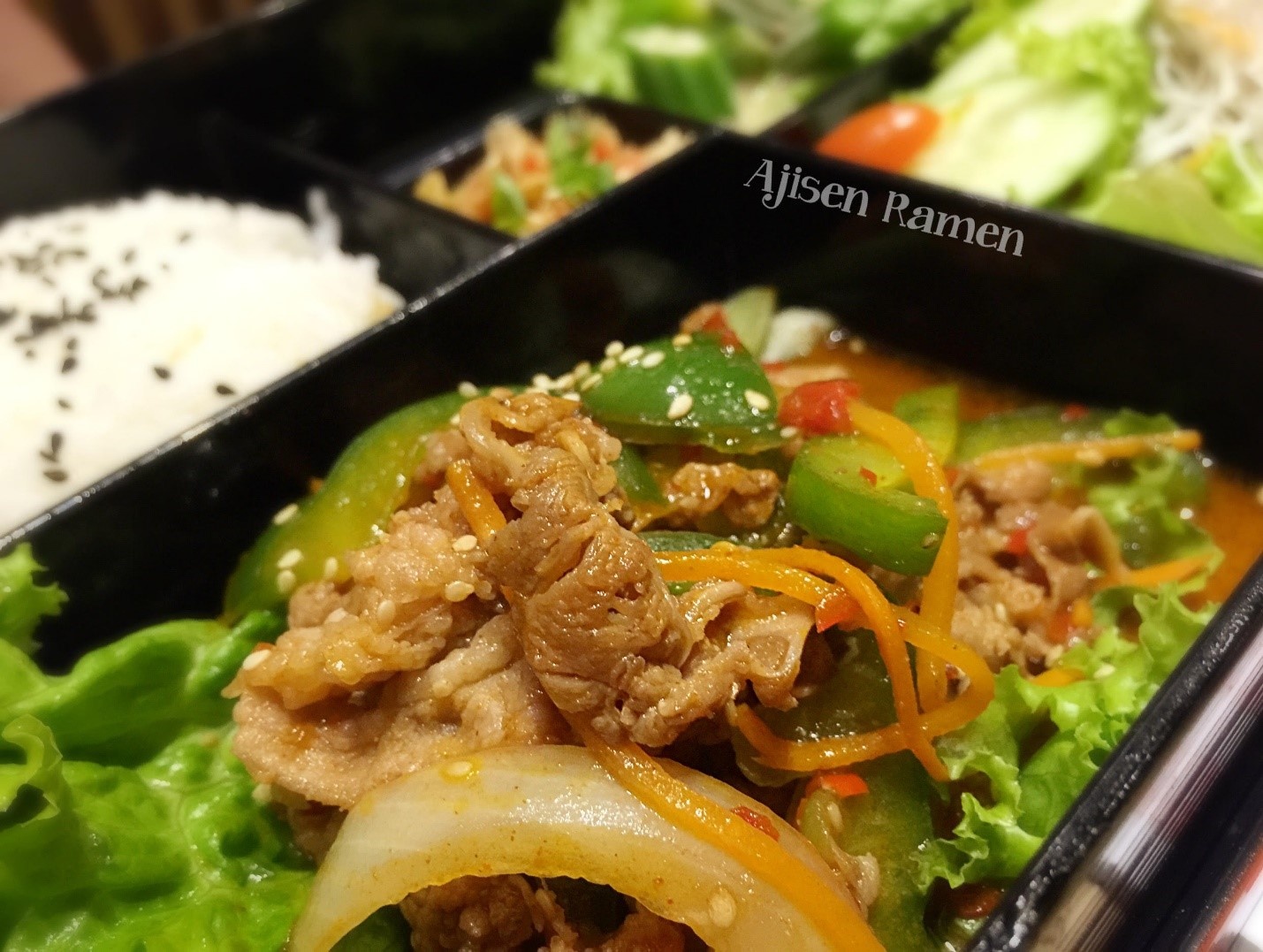 Món Bento Box đặc trưng của Nhật.