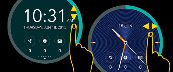 Chọn Cover View yêu thích: Người dùng có thể cá nhân hóa điện thoại bằng bằng cách thay đổi mặt đồng hồ Cover View theo sở thích. Có rất nhiều mẫu mã đồng hồ kĩ thuật số và đồng hồ cơ học khác nhau cho bạn lựa chọn. Tuy nhiên, tính năng chỉ được tích hợp trên phụ kiện Zenfone 2 Flip Cover.