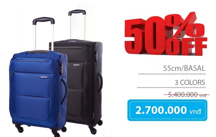 Nhan uu dai lon khi mua vali Samsonite hinh anh