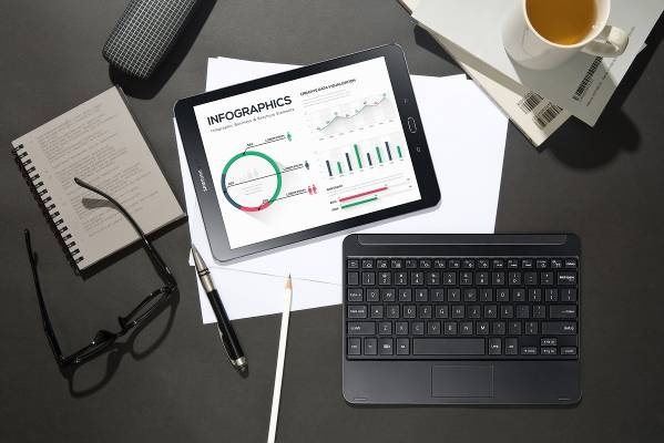 Máy đi kèm với cover kiêm bàn phím.