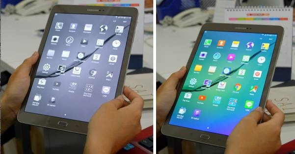 Người dùng có thể thay màu màn hình bằng 3 lần nhấn phím Home.