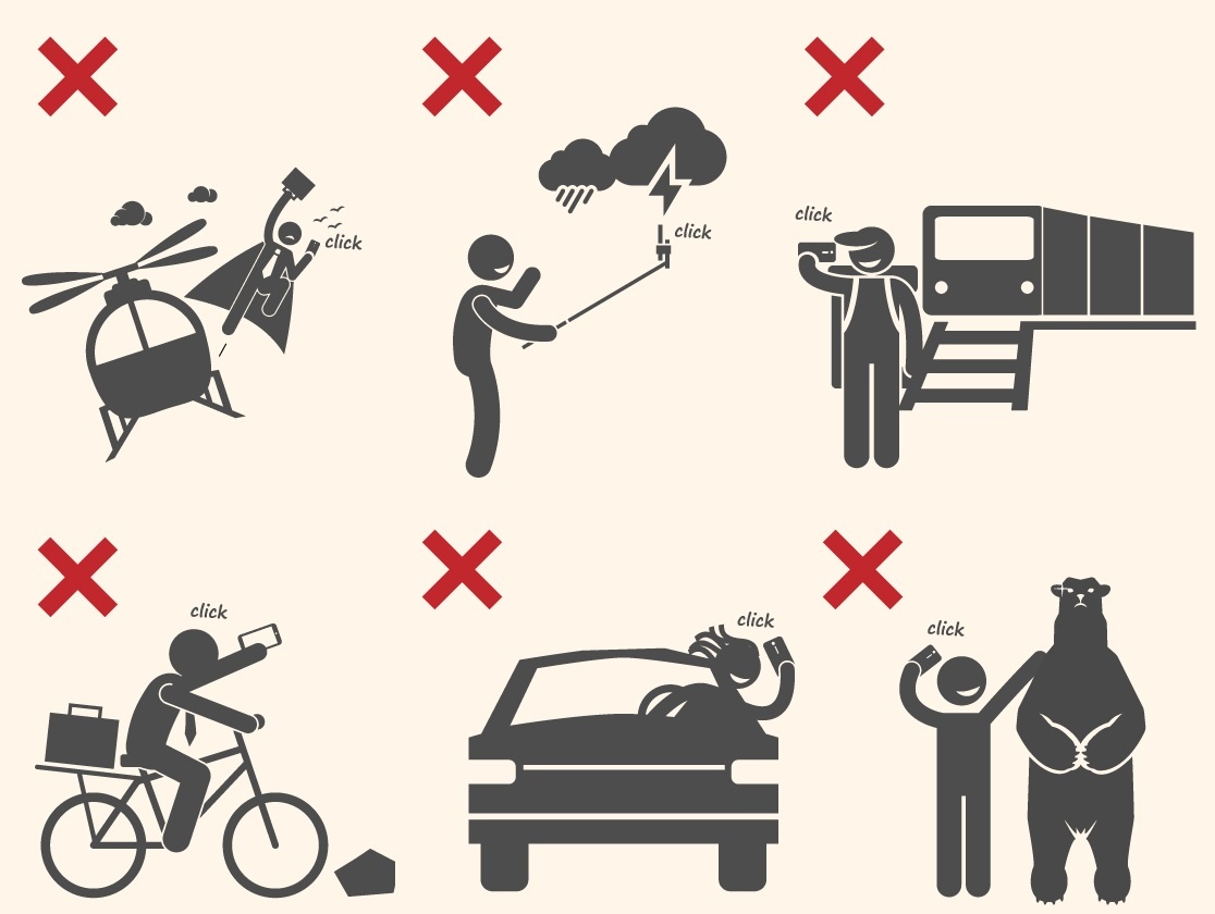 Asus huong dan selfie an toan trong quang cao moi hinh anh