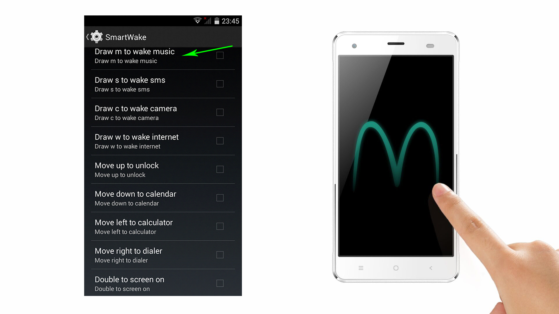 Tích vào ô vuông bên cạnh thế là tha hồ thể hiện 
