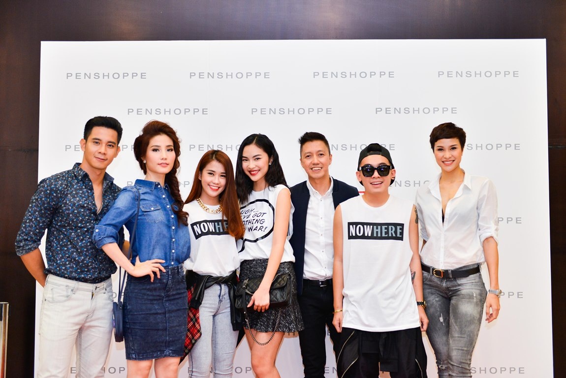 Nhieu ban tre xep hang mua sam ngay khai truong Penshoppe hinh anh