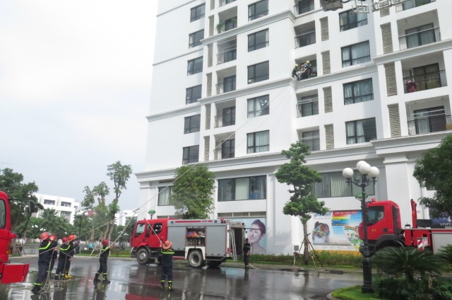 Vingroup dau tu cong tac PCCC tai Vinhomes hien dai hinh anh