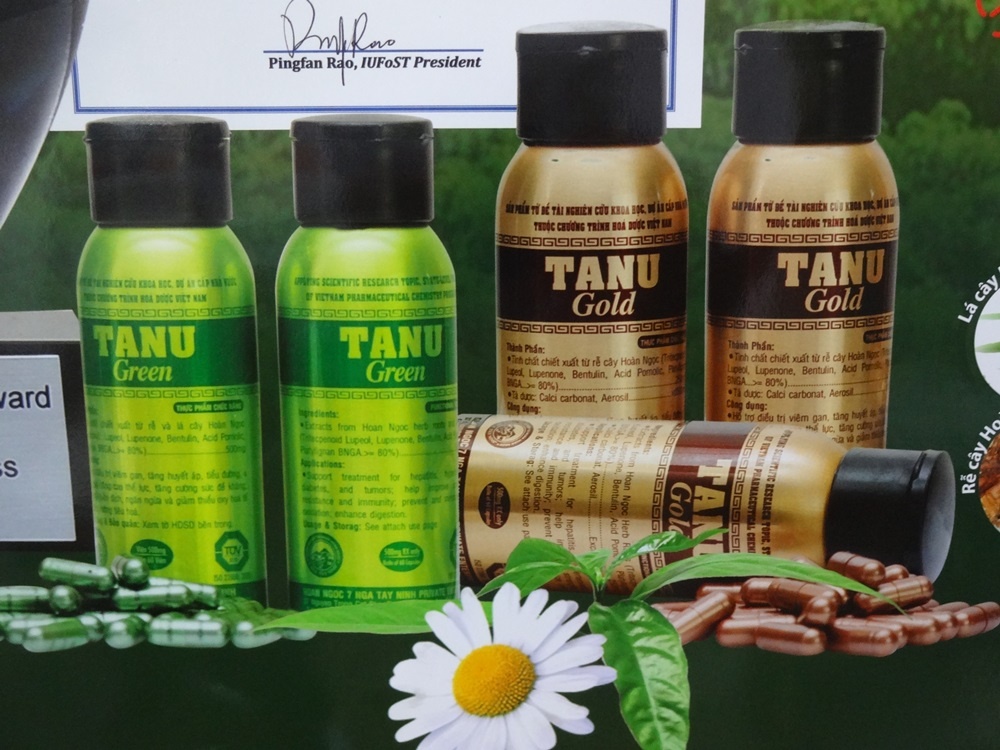 Hình 2: Hai sản phẩm dạng viên nang từ cây HN