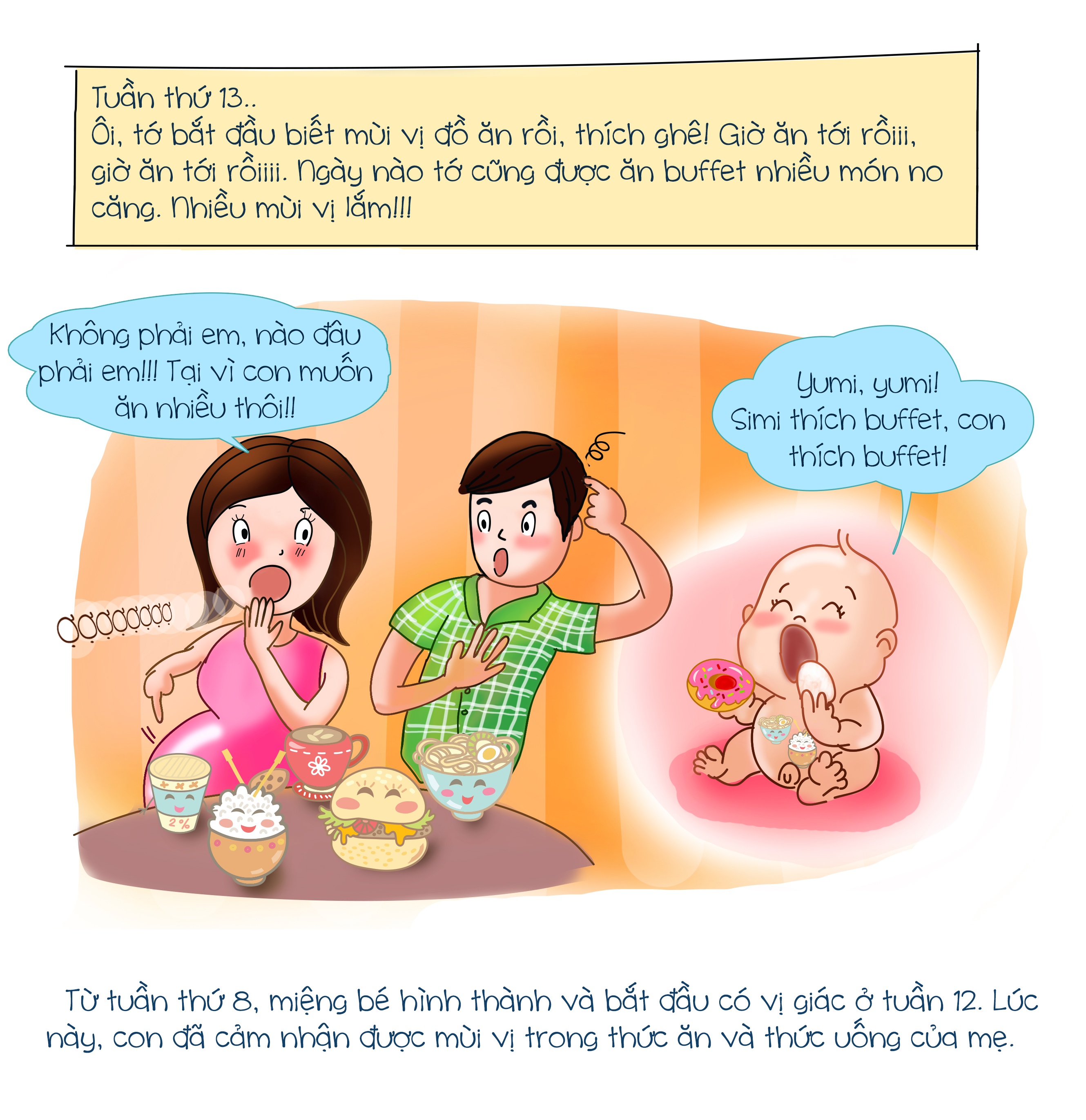 Bo truyen tranh dang yeu danh cho me mang thai hinh anh