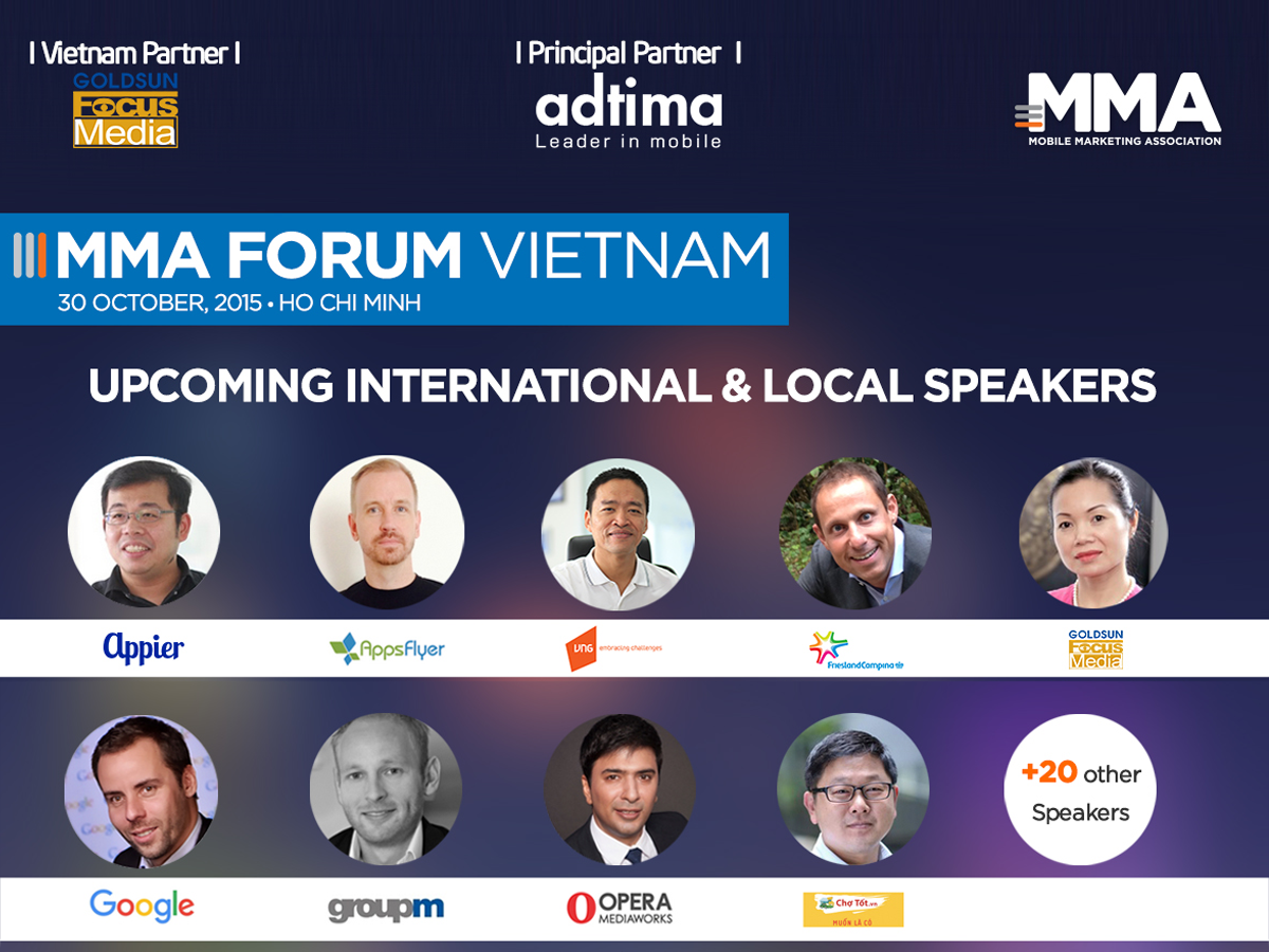 MMA Forum Vietnam 2015 qui tụ hơn 30 diễn giả là chuyên gia đầu ngành