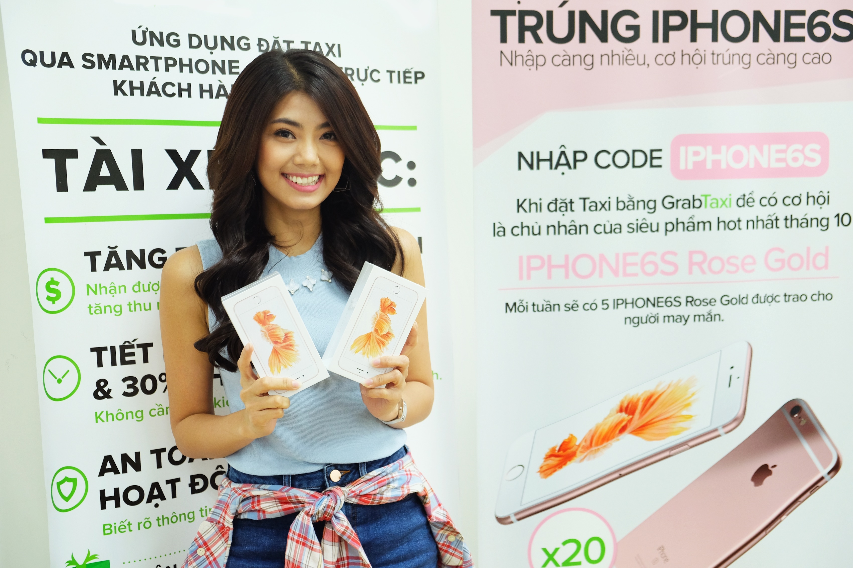 VJ Phuong Linh hoi hop thu van may trung iPhone 6S hinh anh