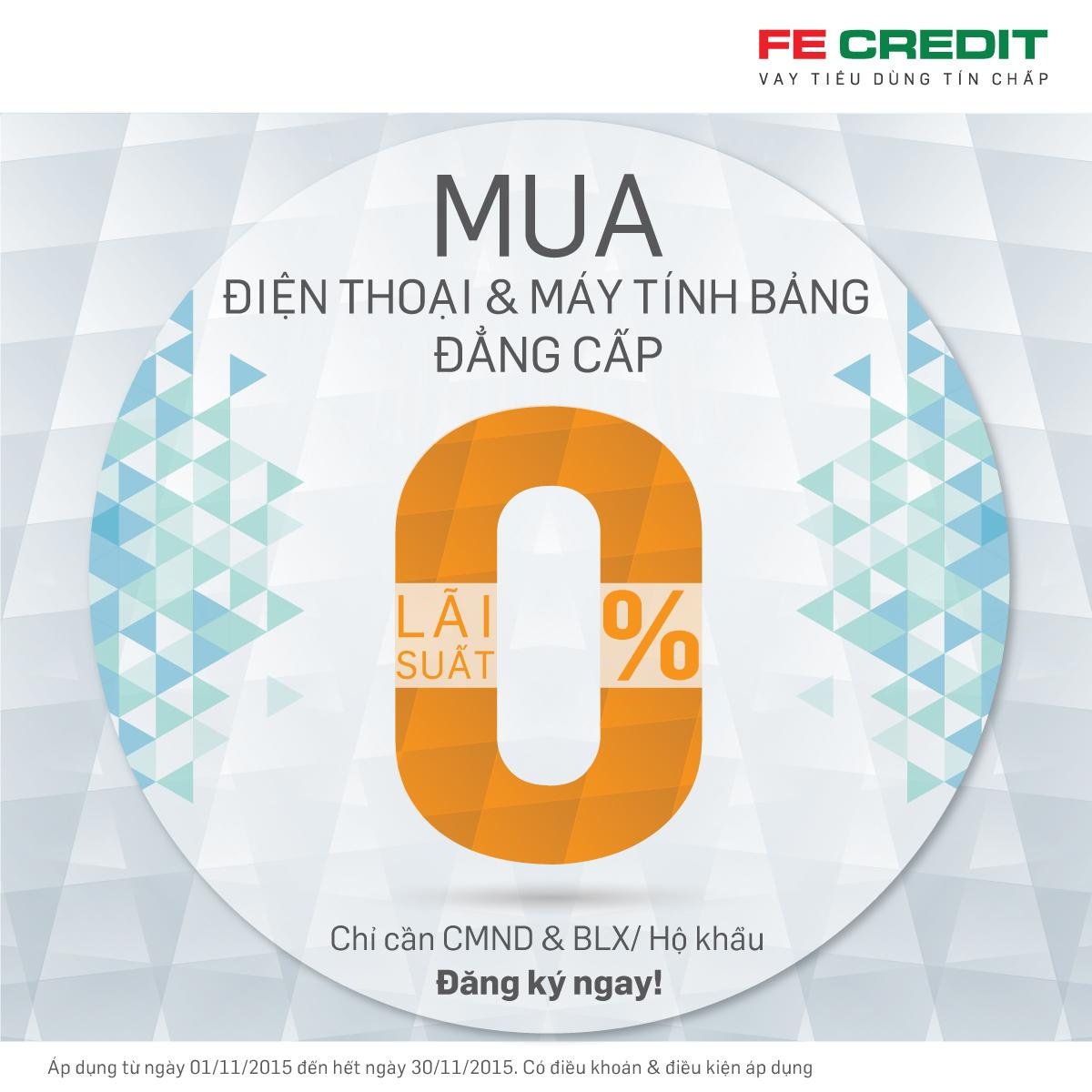 Mua dien thoai, may tinh bang lai suat 0% hinh anh