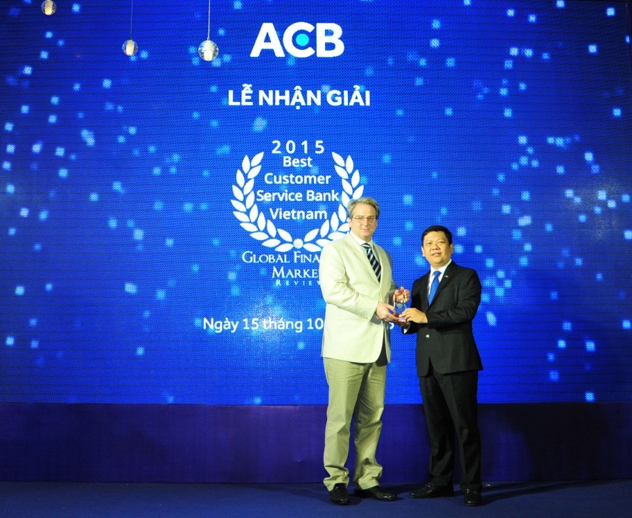 ACB nhan giai ngan hang co dich vu khach hang tot nhat hinh anh